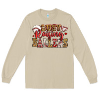 Mushroom busy raising ballers baseball Long Sleeve Tee - Jasminsmagicworld