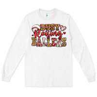 White busy raising ballers baseball Long Sleeve Tee - Jasminsmagicworld