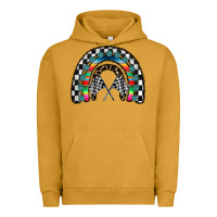 Pigment Peanut Butter Racing Rainbow Urban Hoodie - CowhideDigitalArt