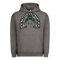 Pigment Tornado Racing Rainbow Urban Hoodie - CowhideDigitalArt
