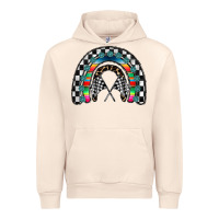 Sandshell Racing Rainbow Urban Hoodie - CowhideDigitalArt