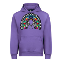 Tulip Racing Rainbow Urban Hoodie - CowhideDigitalArt