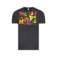 Vintage Black tacos and margaritas Vintage Tee - LillyAllenDesigns