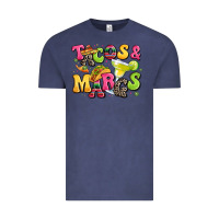 Vintage Denim tacos and margaritas Vintage Tee - LillyAllenDesigns