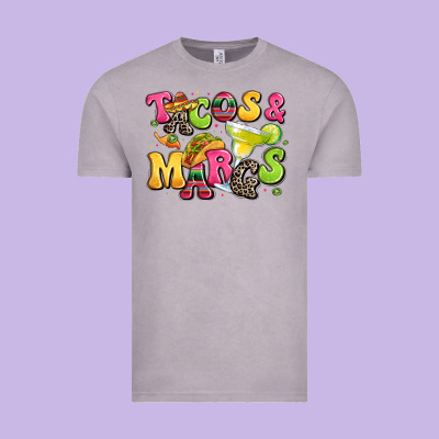 Tacos And Margaritas Vintage Tee Designed By Lillyallendesigns