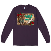 Plum blame it all on my roots Long Sleeve Tee - RanaPortraitStore