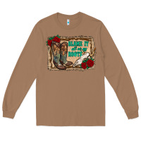 Toasted Coconut blame it all on my roots Long Sleeve Tee - RanaPortraitStore
