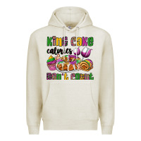 Oatmeal Heather king cake calories don't count mardi gras Premium Hoodie - OliviaCreatesArt