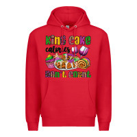 Red king cake calories don't count mardi gras Premium Hoodie - OliviaCreatesArt