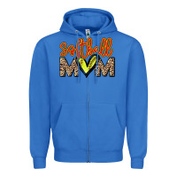 True Royal Softball mom mother's day Zipper Hoodie - HowdyJamesFarm
