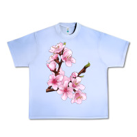 Grape Ice Peach Blossom Illustrations Urban Heavy Tee - LillyAllenDesigns