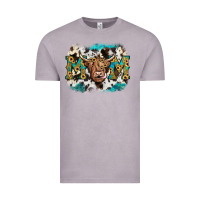 Vintage Zinc highland cow mom Vintage Tee - JahusDesignShop