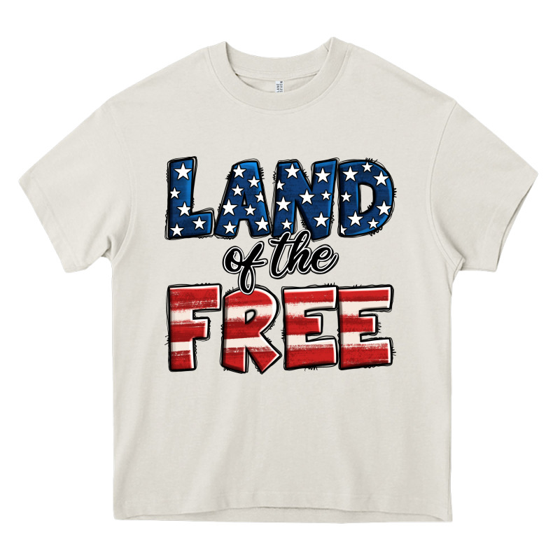 Land Of The Free America Heavy Core Tee by Jasminsmagicworld | Teevron