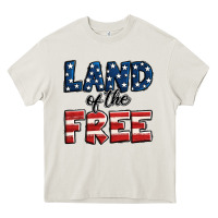 Cream Land of the free America Heavy Core Tee - Jasminsmagicworld