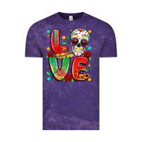 Cloud Purple cinco de mayo love Vintage Tee - LillyAllenDesigns