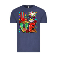 Vintage Denim cinco de mayo love Vintage Tee - LillyAllenDesigns