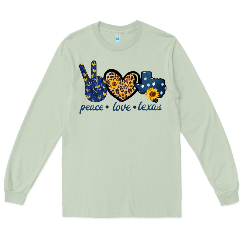 Peace Love Texas Long Sleeve Tee by Bettercallsaul | Teevron