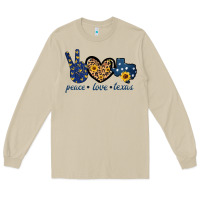 Mushroom Peace Love Texas Long Sleeve Tee - Bettercallsaul