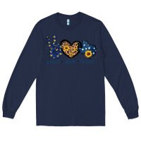 Navy Peace Love Texas Long Sleeve Tee - Bettercallsaul