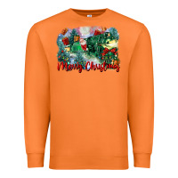 Carrot merry christmas santa polar express Premium Sweatshirt - FaDigitalArtStudio