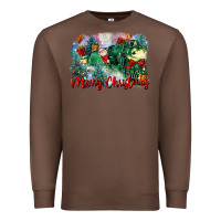 Chestnut merry christmas santa polar express Premium Sweatshirt - FaDigitalArtStudio