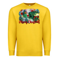 Lemon merry christmas santa polar express Premium Sweatshirt - FaDigitalArtStudio