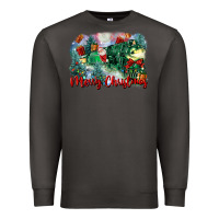 Smoke merry christmas santa polar express Premium Sweatshirt - FaDigitalArtStudio