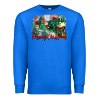 True Royal merry christmas santa polar express Premium Sweatshirt - FaDigitalArtStudio