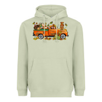 Matcha thanksgiving truck with gnome bbs Heavyweight Hoodie - BundleAndBundleShop