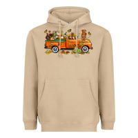 Mushroom thanksgiving truck with gnome bbs Heavyweight Hoodie - BundleAndBundleShop