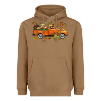 Toasted Coconut thanksgiving truck with gnome bbs Heavyweight Hoodie - BundleAndBundleShop