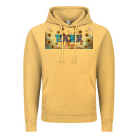 Vintage Mustard teacher vibes libbey glass Vintage Hoodie - BundleAndBundleShop
