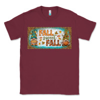 Burgundy fall sweet fall license plate Classic Tee - BundleAndBundleShop