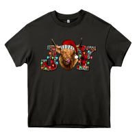 Asphalt joy highland cow Heavy Core Tee - Jasminsmagicworld
