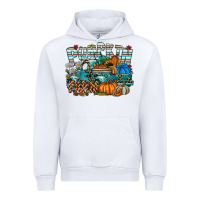 White pumpkin farm Urban Hoodie - SublimationCraftShop