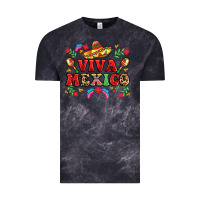 Cloud Black viva mexico Vintage Tee - LillyAllenDesigns
