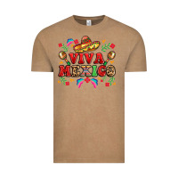 Vintage Coffee viva mexico Vintage Tee - LillyAllenDesigns