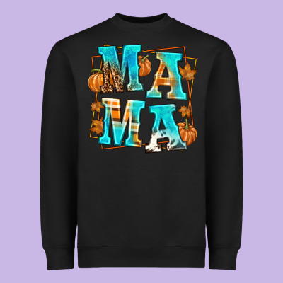 Fall Mama Heavyweight Sweatshirt Designed By Texasbilliewilder