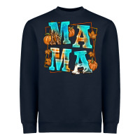 Navy Fall Mama Heavyweight Sweatshirt - texasbilliewilder