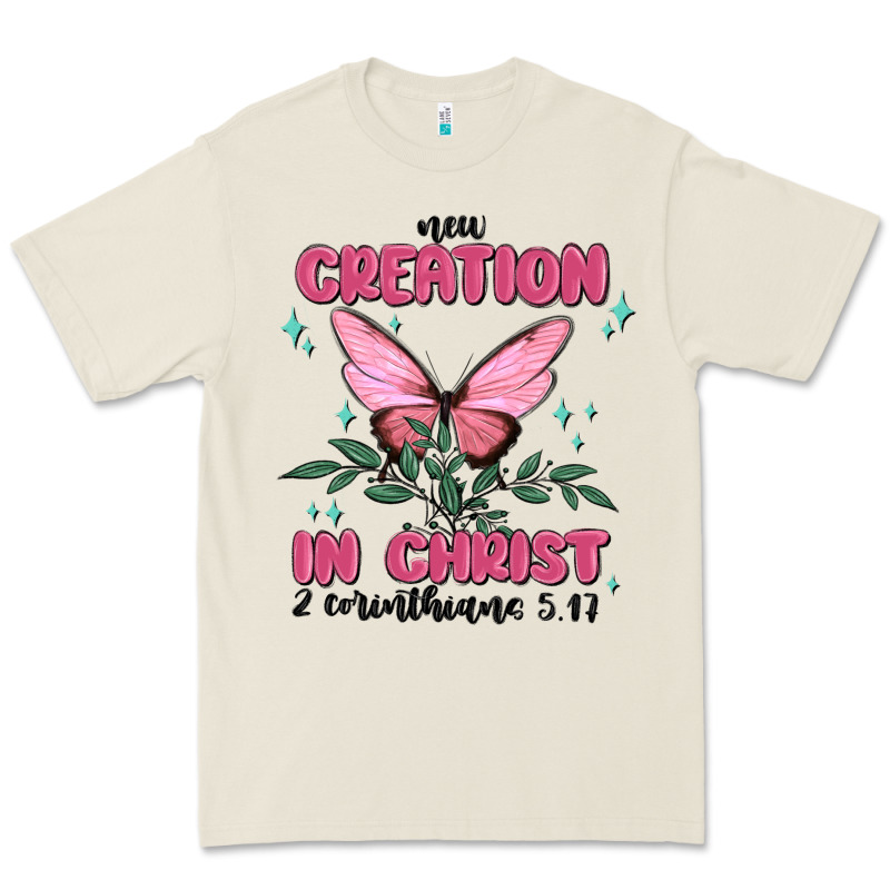 New Creation In Christ 2 Corinthians5.17 Premium Tee by MaliasSmallBusiness | Teevron
