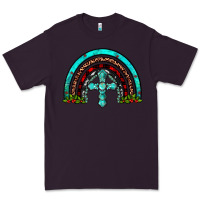Plum cross christmas rainbow Premium Tee - JahusDesignShop