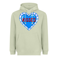 Matcha valentine's day hearts Heavyweight Hoodie - FaDigitalArtStudio