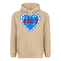 Mushroom valentine's day hearts Heavyweight Hoodie - FaDigitalArtStudio