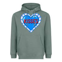 Sage valentine's day hearts Heavyweight Hoodie - FaDigitalArtStudio