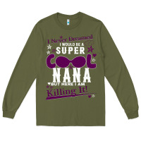Army Green Crazy Sisters Make The Best Aunts Long Sleeve Tee - Bettercallsaul