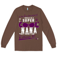 Chestnut Crazy Sisters Make The Best Aunts Long Sleeve Tee - Bettercallsaul
