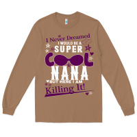 Toasted Coconut Crazy Sisters Make The Best Aunts Long Sleeve Tee - Bettercallsaul