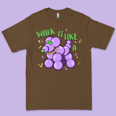 Walk It Like A Premium Tee Designed By Maliassmallbusiness