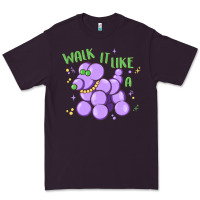 Plum walk it like a Premium Tee - MaliasSmallBusiness