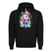 Black Easter Day Zipper Hoodie - CowGirlArtShop